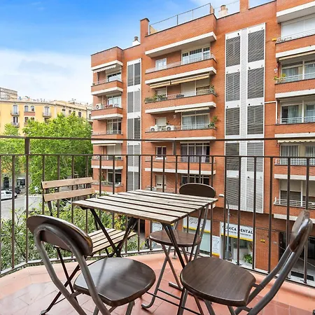 公寓 Bright 3br2ba W Balcony In Eixample